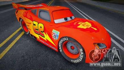 Rayo Mcqueen de Cars 2 para GTA San Andreas