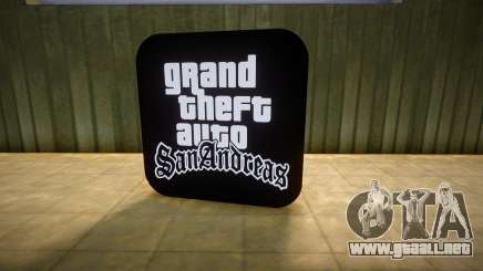 Recoger Guardar GTA San Andreas Logo Android para GTA San Andreas