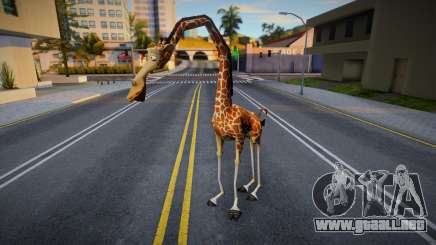 Melman de Madagascar de Game Cube para GTA San Andreas