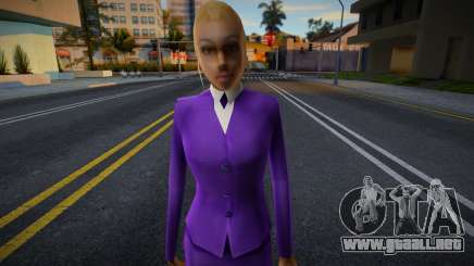 Stewardess from the Cutscene para GTA San Andreas