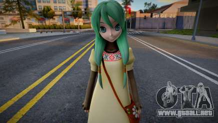 PDFT Hatsune Miku Tyrol v2 para GTA San Andreas