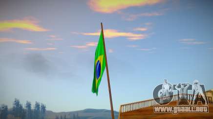 Brazil flag for Mount Chiliad para GTA San Andreas