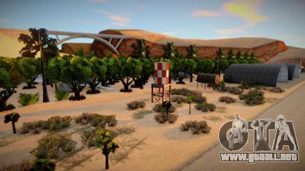 Cementerio de aviones cubierto de maleza para GTA San Andreas