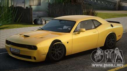 Dodge Challenger SRT Hellcat German Plate para GTA San Andreas