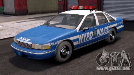 Chevrolet Caprice 1994 NYPD para GTA 4