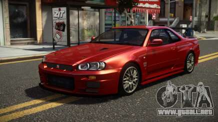 Nissan Skyline R34 GTR Z-Style para GTA 4