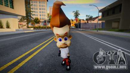 Jimmy Negatron de la serie Jimmy Neutron para GTA San Andreas