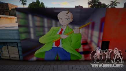 Mural Anime Baldi para GTA San Andreas