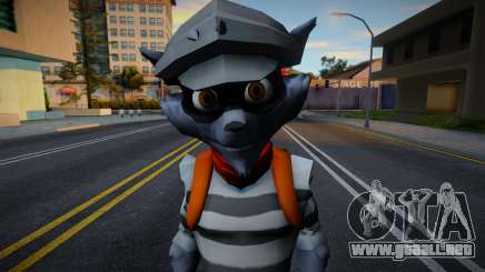 SlyCooper de PlayStation All Stars Battle Roya para GTA San Andreas