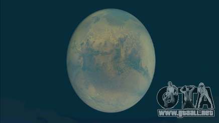 El planeta Marte en lugar de la Luna para GTA San Andreas