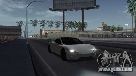 Tesla Roadster (YuceL) para GTA San Andreas