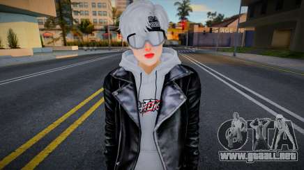 Skin Gangster White Tiger Motorcycle para GTA San Andreas