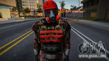 Railway worker From S.T.A.L.K.E.R v8 para GTA San Andreas