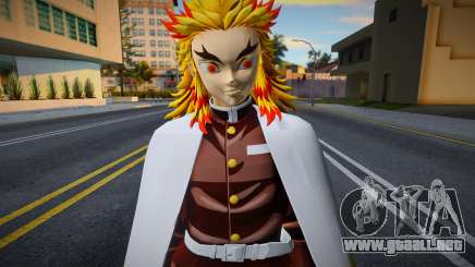 Kyojuro Rengoku Demon Slayer para GTA San Andreas