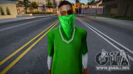 New Grove Street Member v4 para GTA San Andreas