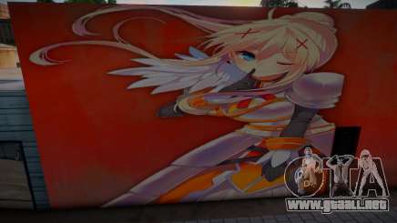 Mural Darkness Konosuba para GTA San Andreas