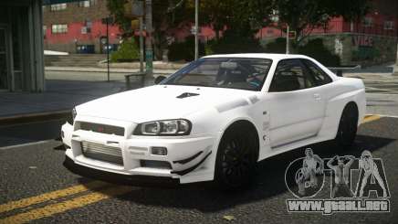 Nissan Skyline R34 GT-R LR-S para GTA 4