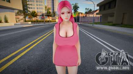 Honoka Dress HQ para GTA San Andreas