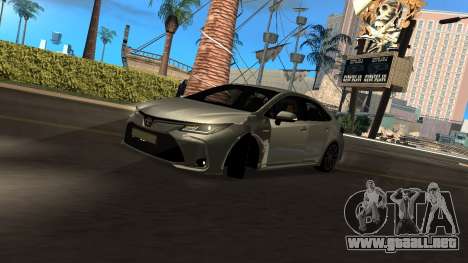 Toyota Corolla 2019 (YuceL) para GTA San Andreas