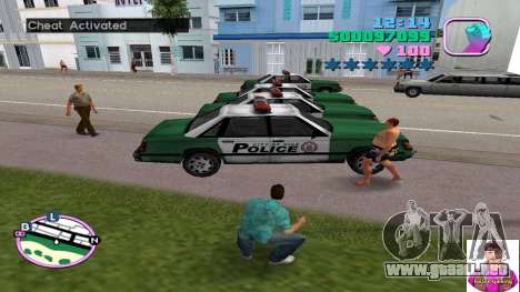 Coche de policía de Spawn para GTA Vice City
