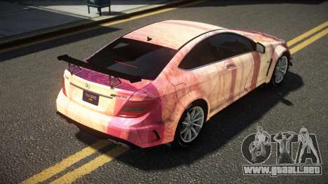 Mercedes-Benz C63 AMG M-Sport S10 para GTA 4