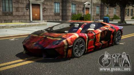 Lamborghini Aventador LP700-4 ES S14 para GTA 4