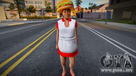 Wfyburg HD with facial animation para GTA San Andreas