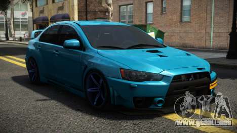 Mitsubishi Lancer Evo X MS V1.2 para GTA 4