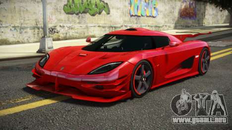 Koenigsegg Agera One ZR para GTA 4