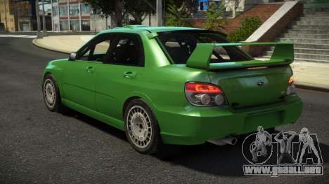 Subaru Impreza STI NP-R para GTA 4