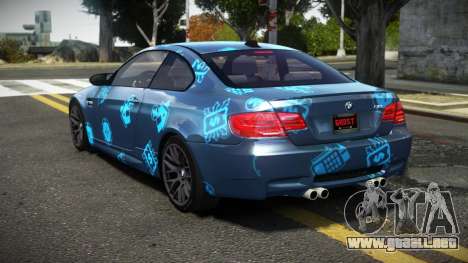 BMW M3 E92 M-Power S7 para GTA 4