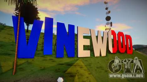 Vinewood - France Textures para GTA San Andreas
