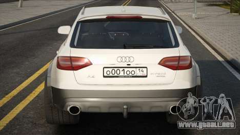 Audi A4 Allroad Quattro White para GTA San Andreas