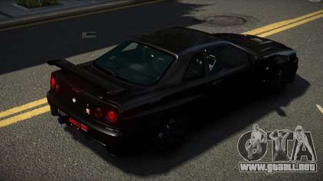 Nissan Skyline R34 ML para GTA 4