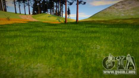 Hierba grande y hermosa para GTA San Andreas
