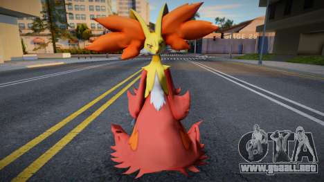 Delphox de Pokémon X y Pokémon Y para GTA San Andreas
