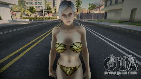 Dead Or Alive 5 - Christie (Player Swimwear) v6 para GTA San Andreas