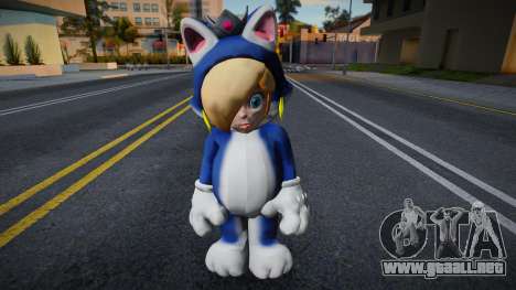 Rosalina Cat Suit o con traje de gato de Super M para GTA San Andreas