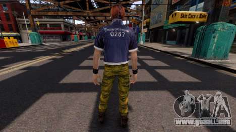 Steve Burnside (Resident Evil) para GTA 4