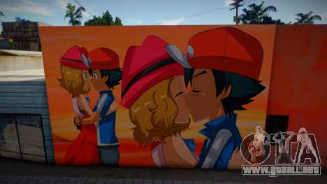 AmourShipping Mural 2 para GTA San Andreas