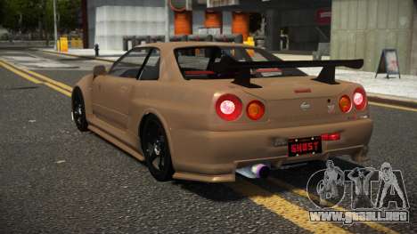 Nissan Skyline R34 MS Nismo para GTA 4