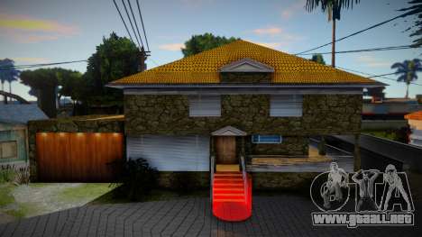 Nuevas texturas de la casa de Carl para GTA San Andreas