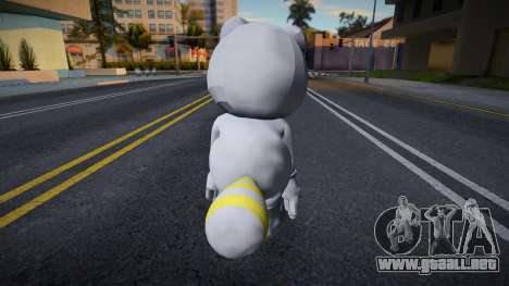 Mario Tanooki Blanco Suit o con traje mapache ta para GTA San Andreas