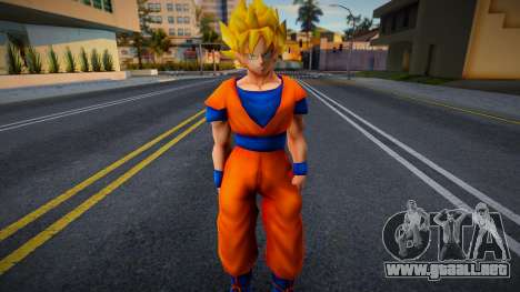 Goku SSJ skin in sa para GTA San Andreas