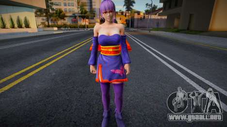 Dead Or Alive 5 - Ayane (Costume 3) v5 para GTA San Andreas