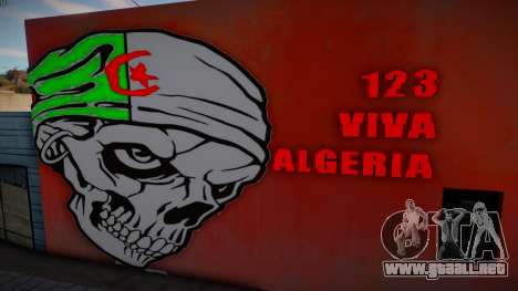 Algerian Skull Tag para GTA San Andreas