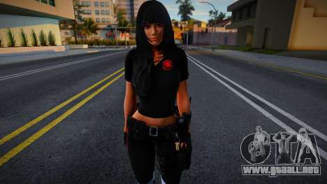 Skin Paramedic Girl v2 para GTA San Andreas