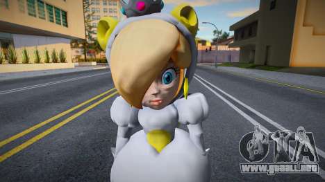 Rosalina Tanooki Blanco Suit o con traje mapache para GTA San Andreas