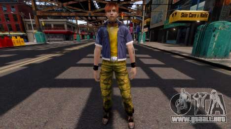 Steve Burnside (Resident Evil) para GTA 4