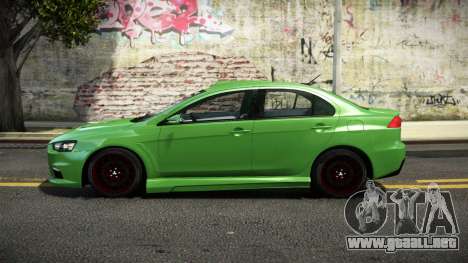 Mitsubishi Lancer Evolution X MB-L para GTA 4